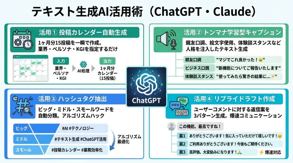 2026年最新】SNS運用における生成AIの最強活用方法｜工数削減と
