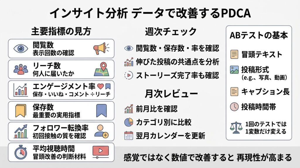 インサイト分析でPDCAを回す